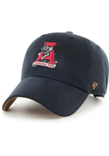 47 Alabama Crimson Tide Retro Artifact Clean Up Adjustable Hat - Black