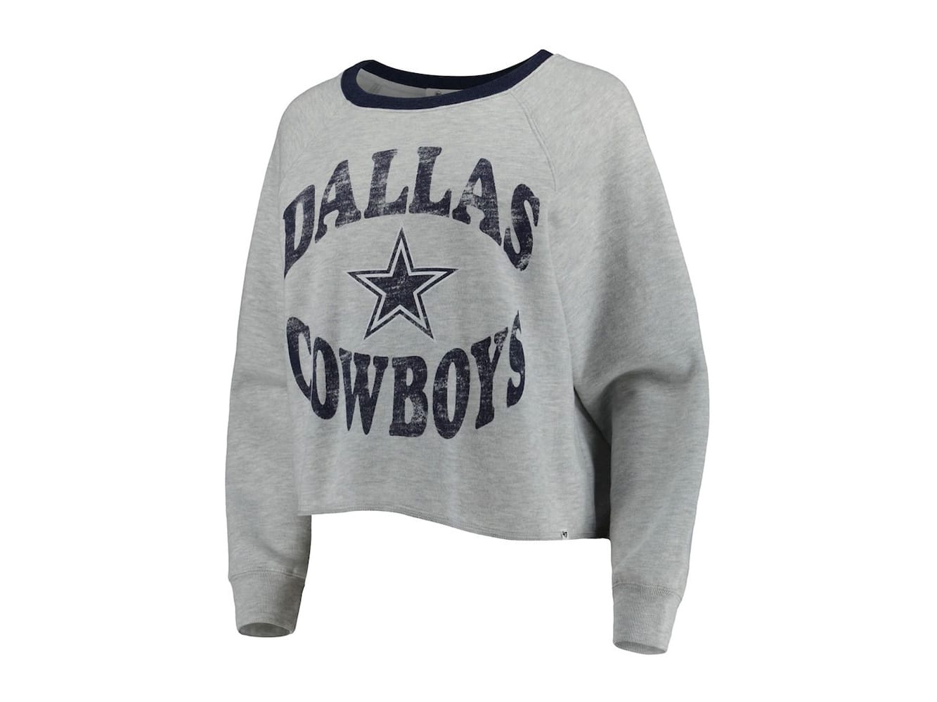 Dallas Cowboys Ladies Wildcard Epic Sweatshirt - Gray