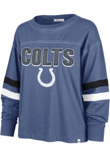 47 Indianapolis Colts Womens Blue Arborway LS Tee