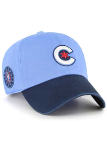 47 Chicago Cubs MLB City Connect Clean Up Adjustable Hat - Light Blue