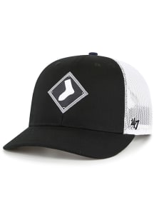 47 Chicago White Sox MLB City Connect Trucker Adjustable Hat - Black