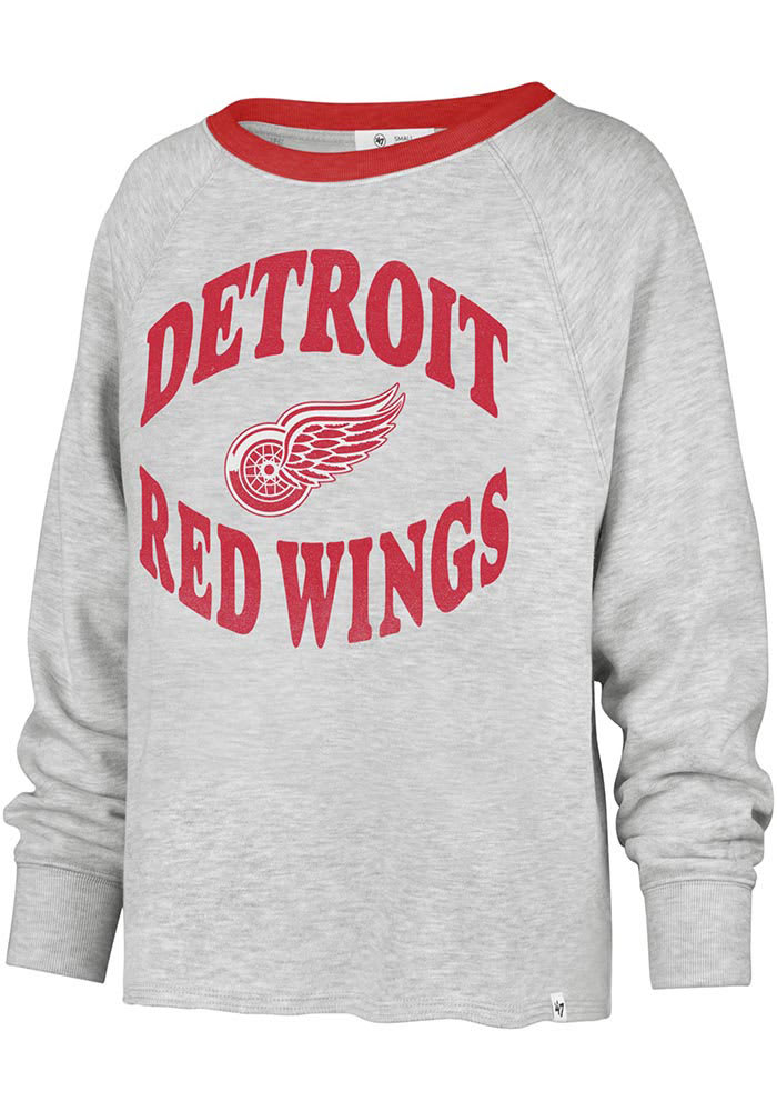 Detroit Red Wings Antigua Victory Pullover Sweatshirt - White