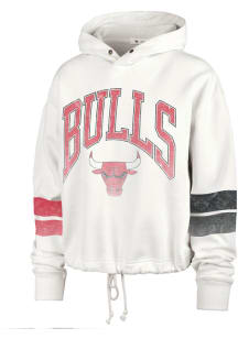 47 Chicago Bulls Womens Grey Harper Hooded Sweatshirt