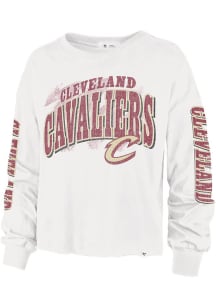 47 Cleveland Cavaliers Womens White Parkway LS Tee