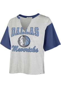 47 Dallas Mavericks Womens White Dolly Short Sleeve T-Shirt