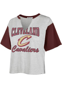 47 Cleveland Cavaliers Womens White Dolly Short Sleeve T-Shirt