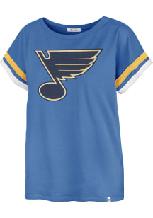 47 St Louis Blues Womens Blue Phoenix Short Sleeve T-Shirt