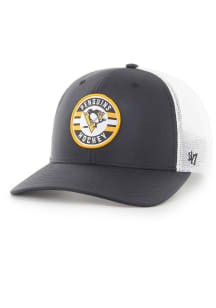 47 Pittsburgh Penguins Mens Black Wheeler Trophy Flex Hat
