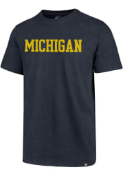 47 Michigan Wolverines Navy Blue Club Short Sleeve T Shirt