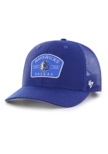 47 Dallas Mavericks Primer Trucker Adjustable Hat - Blue