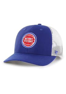47 Detroit Pistons Trucker Adjustable Hat - Blue