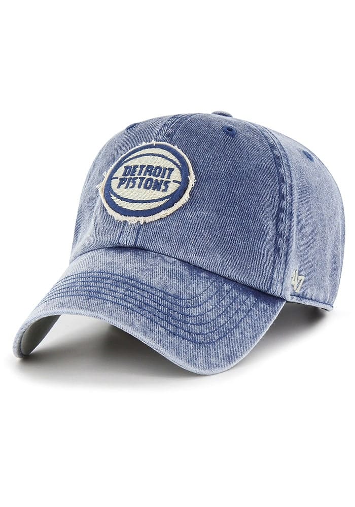 Detroit Pistons New Era 2022 Tip-Off 39THIRTY Flex Hat - Blue/Black