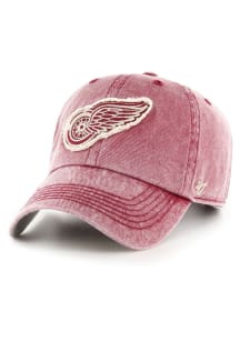 47 Detroit Red Wings Esker Clean Up Adjustable Hat - Red