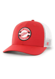 47 Detroit Red Wings Mens Red Wheeler Trophy Flex Hat