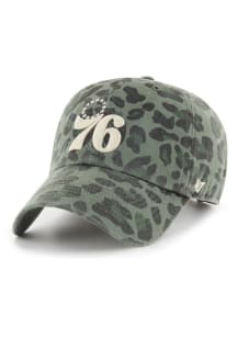 47 Philadelphia 76ers Green Bagheera Clean Up Womens Adjustable Hat