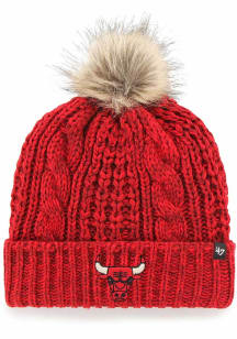 47 Chicago Bulls Red Meeko Womens Knit Hat