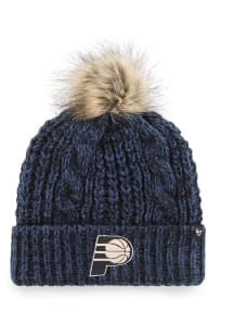 47 Indiana Pacers Navy Blue Meeko Womens Knit Hat