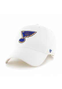 47 St Louis Blues Clean Up Adjustable Hat - White