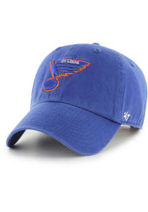 47 St Louis Blues Retro Clean Up Adjustable Hat - Blue
