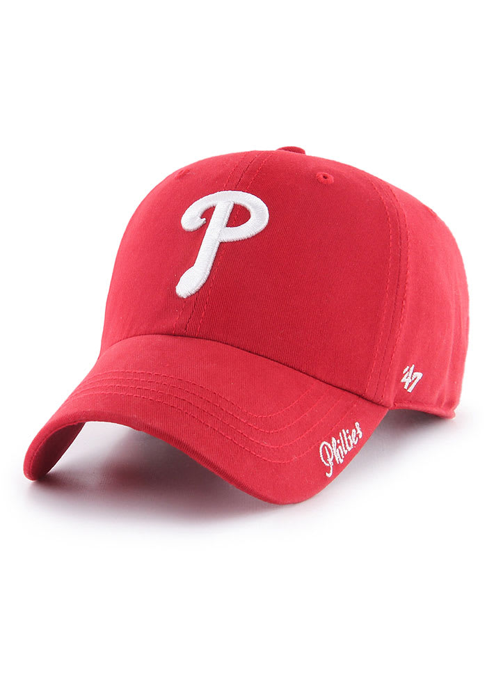 47 Philadelphia Phillies Red Miata Clean Up Womens Adjustable Hat
