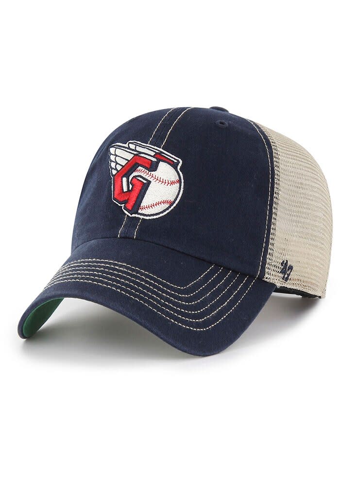 超レアー　ヴィンティージ　USN ファーイーストクルーズ キャップ 47 Cleveland Guardians NAVY Trawler Clean Up Adjustable Hat - 48010970