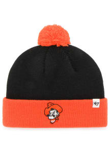 47 Oklahoma State Cowboys Bam Bam Cuff Baby Knit Hat - Black