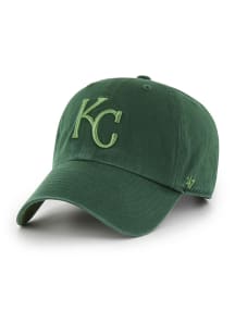 47 Kansas City Royals Tonal Ballpark Clean Up Adjustable Hat - Green