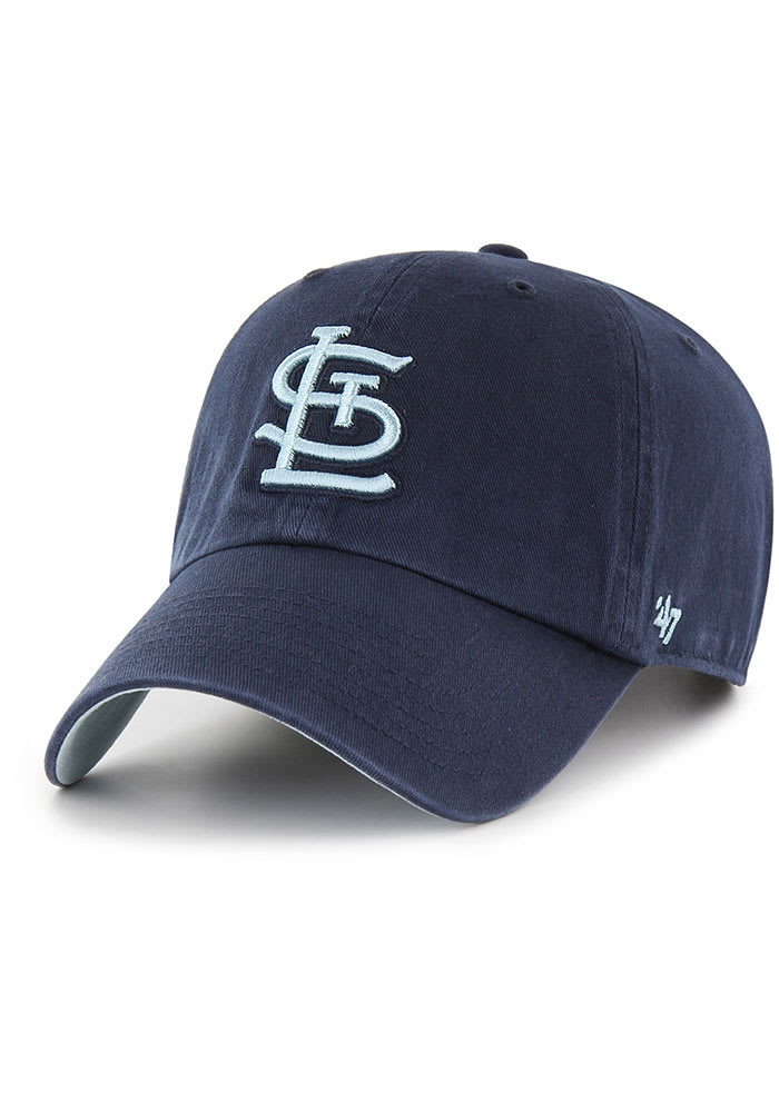 47 St Louis Cardinals Tonal Ballpark Clean Up Adjustable Hat - Navy Blue