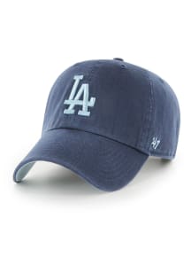 47 Los Angeles Dodgers Tonal Ballpark Clean Up Adjustable Hat - Navy Blue