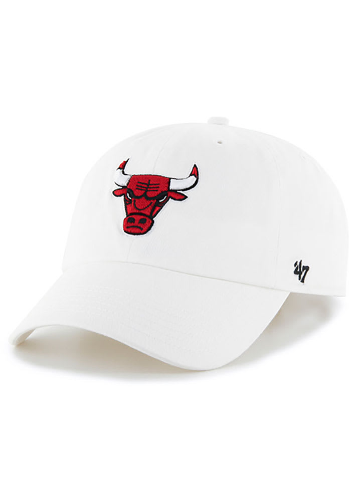 47 Chicago Bulls Clean Up Adjustable Hat - White