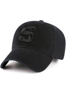 47 Black Michigan State Spartans Tonal Clean Up Adjustable Hat