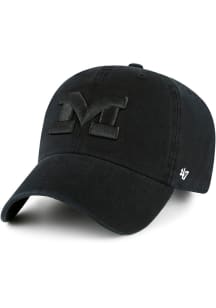 47 Michigan Wolverines Tonal Clean Up Adjustable Hat - Black