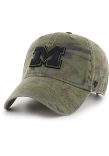 47 Green Michigan Wolverines OHT Movement Clean Up Adjustable Hat