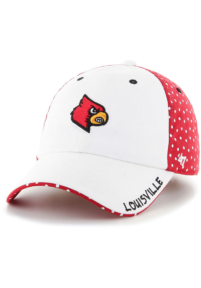 47 Louisville Cardinals White Jitterbug Adjustable Toddler Hat