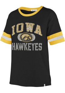 47 Iowa Hawkeyes Womens Black Game Play Short Sleeve T-Shirt