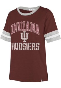 47 Indiana Hoosiers Womens Red Game Play Short Sleeve T-Shirt