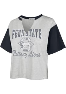47 Penn State Nittany Lions Womens Grey Sandy Daze Short Sleeve T-Shirt