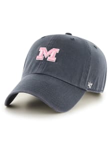 Michigan Wolverines 47 Pink M Clean Up Baby Adjustable Hat - Navy Blue