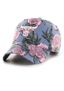 47 Chicago Bulls Blue Peony Clean Up Womens Adjustable Hat