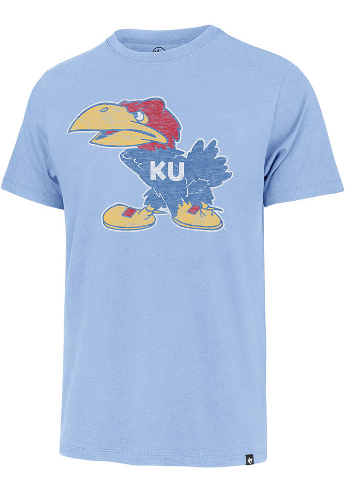 47 Kansas Jayhawks LIGHT BLUE Premier Franklin Short Sleeve