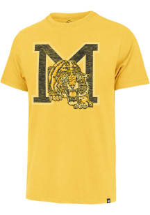 47 Missouri Tigers Gold Premier Franklin Short Sleeve Fashion T Shirt