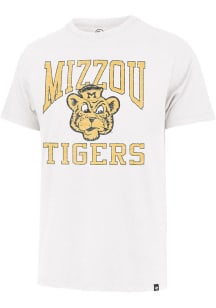 47 Missouri Tigers White Big Ups Franklin Short Sleeve Fashion T Shirt