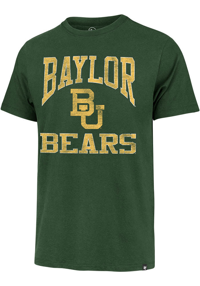47 Baylor Bears Green Big Ups Franklin Short Sleeve Fashion T Shirt