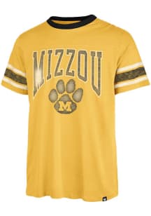 47 Missouri Tigers Gold Under Arch Over Pass Short Sleeve Fashion T Shirt