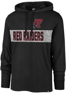 47 Texas Tech Red Raiders Mens Black Field Franklin Fashion Hood