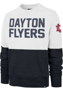 47 Dayton Flyers Mens White Rush House Gibson Long Sleeve Fashion Sweatshirt