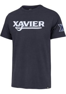 47 Xavier Musketeers Navy Blue Franklin Fieldhouse Short Sleeve Fashion T Shirt