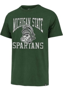 47 Michigan State Spartans Green Big Ups Franklin Short Sleeve Fashion T Shirt