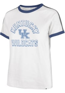 47 Kentucky Wildcats Womens White Sweet Heat Peyton Short Sleeve T-Shirt