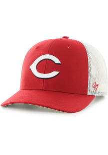 47 Cincinnati Reds Red Trucker Youth Adjustable Hat